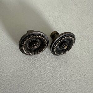 Brass knobs